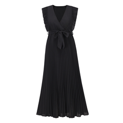 Sofia | Maxi plissé jurk
