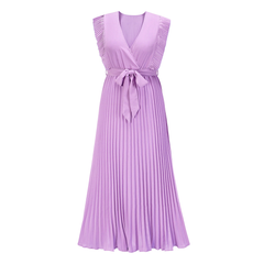 Sofia | Maxi plissé jurk