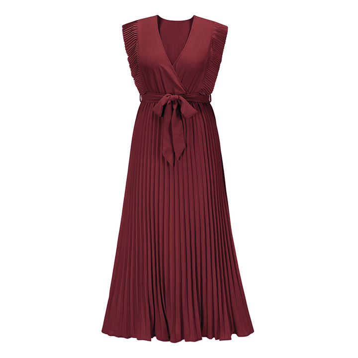 Sofia | Maxi plissé jurk