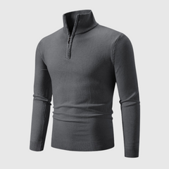 Jace | Stijlvolle en warme herentrui in de kleur Grijs voor heren in stijl ideaal voor de herfst.