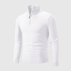 Jace | Stijlvolle en warme herentrui in de kleur Wit voor heren in stijl ideaal voor de herfst.