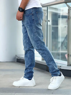 Stijlvolle Heren Jeans met Zakken - Jasper