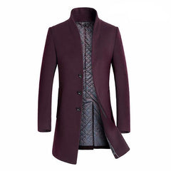 Ralph | Winter woolen long peacoat afbeelding 14