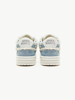 Joep | Robuuste heren sneakers met sterren in de kleur Blauw voor heren in Casual stijl geschikt voor alle seizoenen.