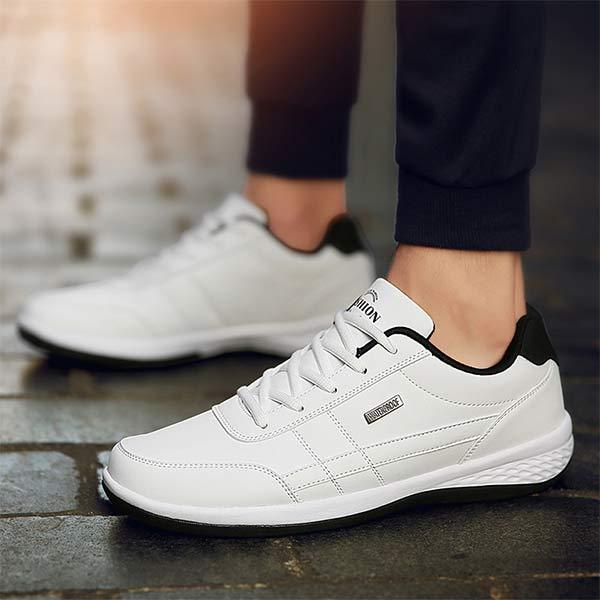 Joost | Ultralichte heren sneakers in de kleur Blauw voor heren in Smart-casual stijl geschikt voor alle seizoenen.