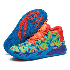 Kobe | Basketbalschoenen voor Heren in de kleur Oranje voor heren in stijl ideaal voor de herfst.