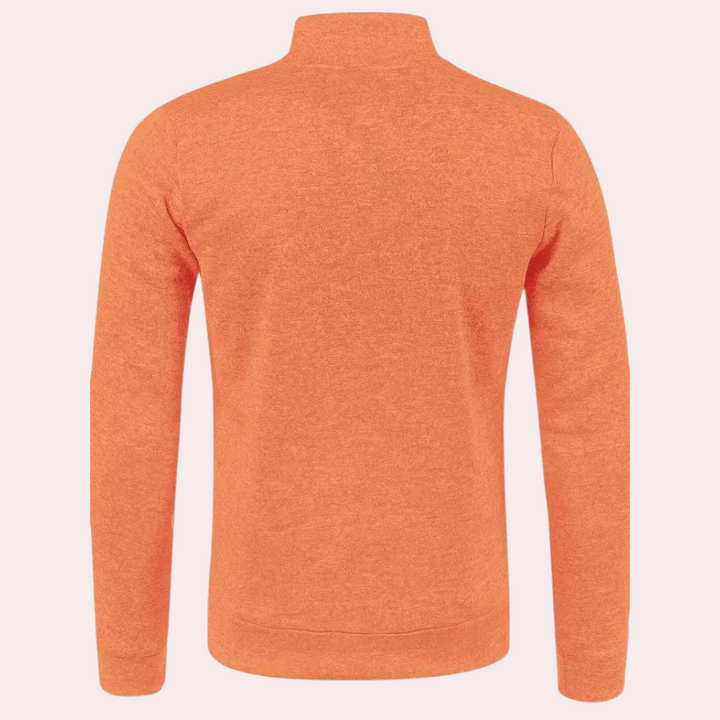 Stijlvol Oranje Zomervest voor Heren - Koen