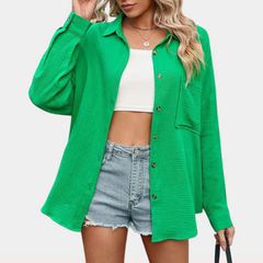 Lara Luchtige Dames Zomerblouse - Stijlvol en Comfortabel