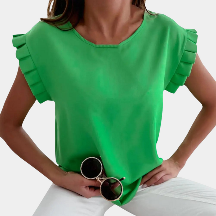 Lara Damesblouse - Trendy Stijl voor de Zomer
