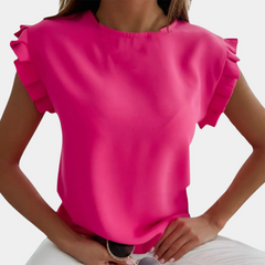 Lara Damesblouse - Trendy Stijl voor de Zomer
