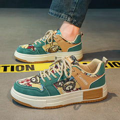 Lars | Platform canvas sneakers