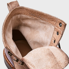 Laurens | Stijlvolle leren herenlaarzen in de kleur Bruin voor heren in stijl ideaal voor de herfst.