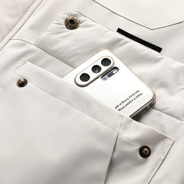 Legend | Waterdichte Jas voor Heren in de kleur Wit voor heren in Outdoor stijl ideaal voor de winter