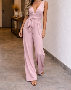 Jumpsuit met wijdere pijpen