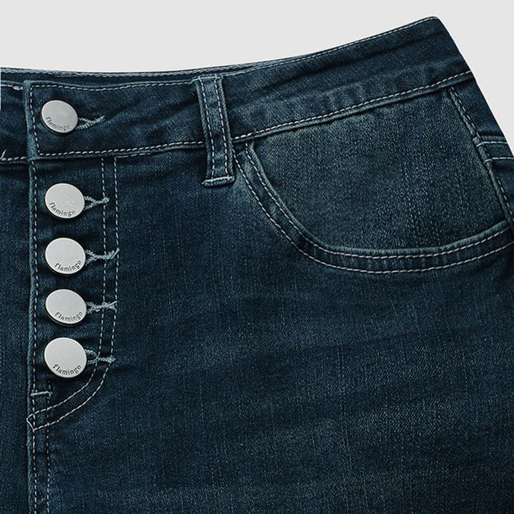 Maartje | Stijlvolle damesbroek in de kleur Blauw voor dames in stijl ideaal voor de herfst.
