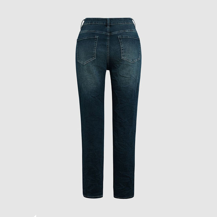 Maartje | Stijlvolle damesbroek in de kleur Blauw voor dames in stijl ideaal voor de herfst.