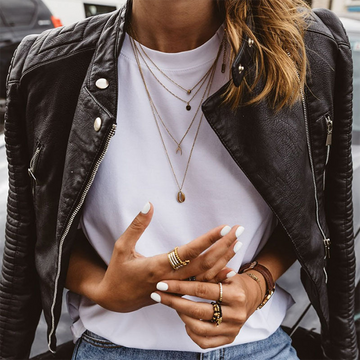 MARINA | Elegant leren damesjas in de kleur Zwart voor dames in stijl ideaal voor de herfst.