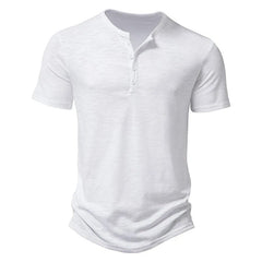 Mila | Casual Poloshirt voor Mannen in de kleur Wit voor heren in stijl geschikt voor alle seizoenen.