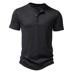 Mila | Casual Poloshirt voor Mannen in de kleur Zwart voor heren in stijl geschikt voor alle seizoenen.