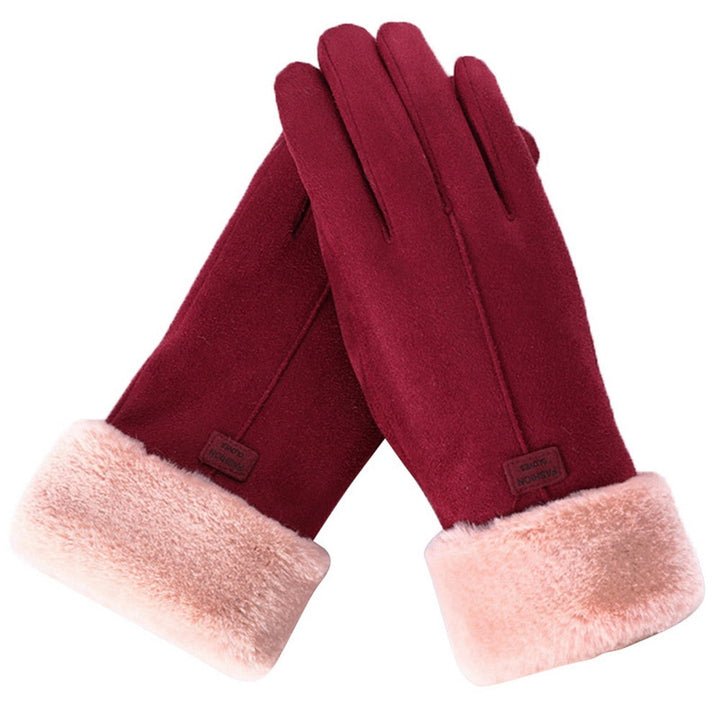 Nina | Heerlijk warme handschoenen in de kleur Blauw voor dames in Lounge stijl ideaal voor de winter