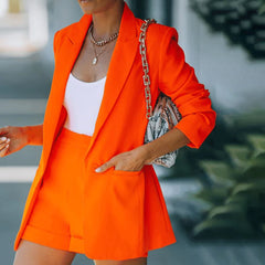 Nina | Stijlvolle Zomerse Blazers en Korte Broek Sets