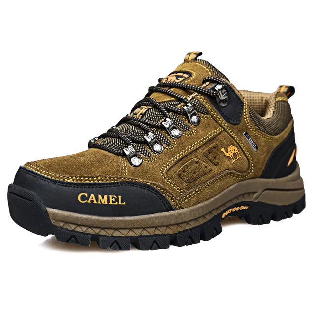 Noa | Innovatieve dameswandelschoenen met ondersteunende zool in de kleur Khaki voor dames in Outdoor stijl geschikt voor alle seizoenen.