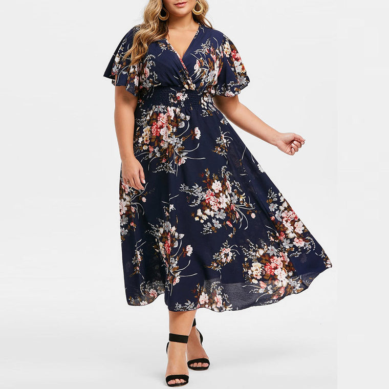 Nynke | Tijdloze damesjurk in de kleur Marineblauw voor dames in stijl ideaal voor de lente.