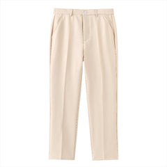 Oneal | Stretch pantalon in de kleur Beige voor heren in Formal stijl geschikt voor alle seizoenen.