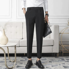 Oneal | Stretch pantalon in de kleur Beige voor heren in Formal stijl geschikt voor alle seizoenen.