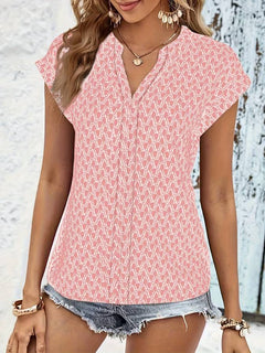 Patricia- Stralende Damesblouse in de kleur Roze voor dames in stijl ideaal voor de lente.