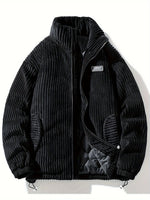 Pim | Corduroy winterjas in casual stijl