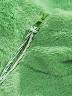 Polar Antartica Fleece Jacket in de kleur Zwart/Grijs voor dames in Lounge stijl ideaal voor de herfst.
