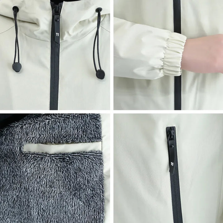 Quinten | Trendy hoodie jack voor heren in de kleur Zwart voor heren in Lounge stijl ideaal voor de herfst.