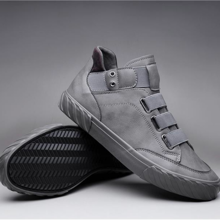 Rodri | Comfortabele heren schoenen in de kleur Grijs voor heren in stijl geschikt voor alle seizoenen.