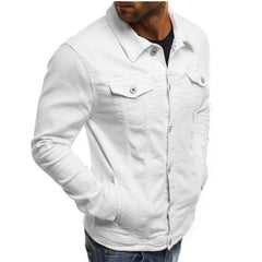 Roland | Casual Heren Denim Jack in de kleur Groen voor heren in Heritage stijl ideaal voor de herfst.