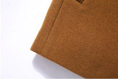 Louis | Wool cashmere detachable scarf coat afbeelding 6