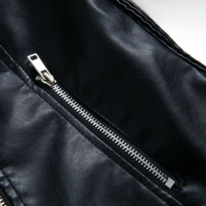 Sophie | Stijlvolle leren jas in de kleur Zwart voor dames in stijl ideaal voor de herfst.