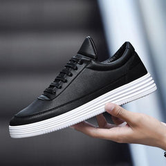 Louis | Casual leather tennis sneakers afbeelding 6