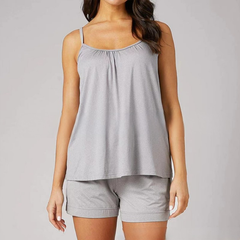 Tanita | Comfortabel Sportvest in de kleur Grijs voor dames in stijl ideaal voor de lente.