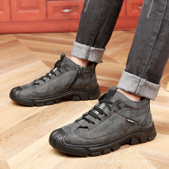 Theo | Heren sneaker in de kleur Zwart voor heren in Smart-casual stijl geschikt voor alle seizoenen.