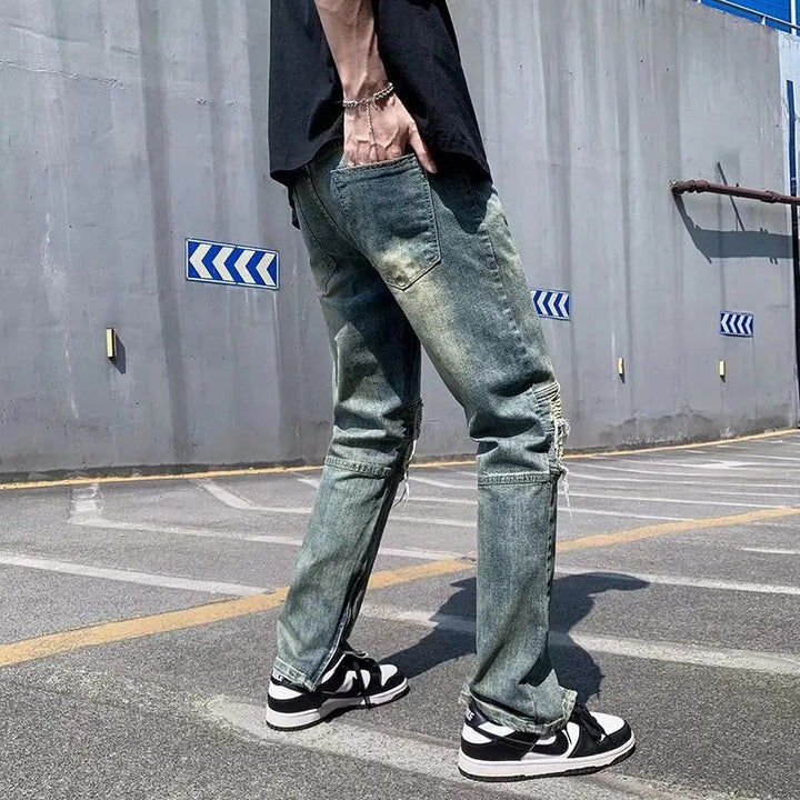 Thijs | Casual herenbroek in de kleur Blauw voor heren in stijl ideaal voor de winter