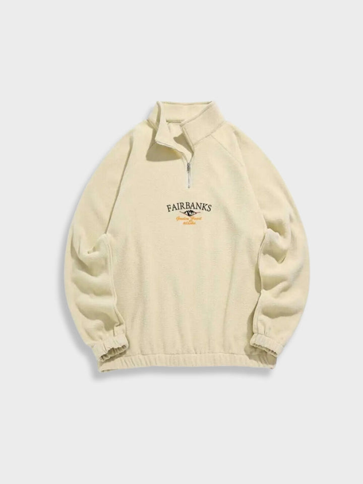 Vintage Fairbanks Zipper in de kleur Lichtbruin voor dames in stijl ideaal voor de herfst.