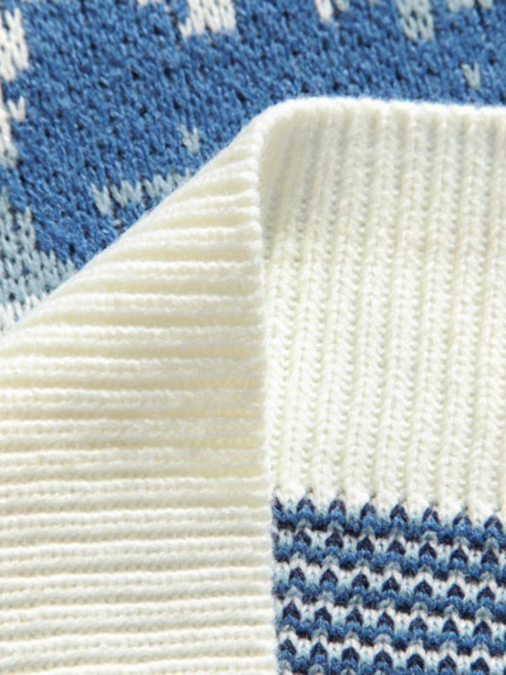 Vintage Mountain Sweater in de kleur Zwart voor dames in Casual stijl ideaal voor de herfst.