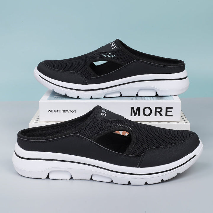 Alvaro's | Orthopedische Pantoffel in de kleur Zwart voor heren in stijl ideaal voor de winter