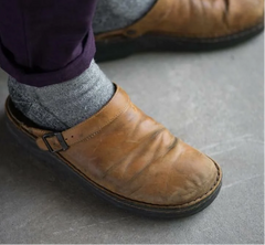 Val | Ontlastende schoenen van leer in de kleur Bruin voor heren in stijl geschikt voor alle seizoenen.