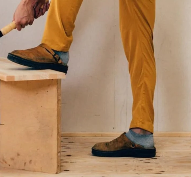 Val | Ontlastende schoenen van leer in de kleur Bruin voor heren in stijl geschikt voor alle seizoenen.